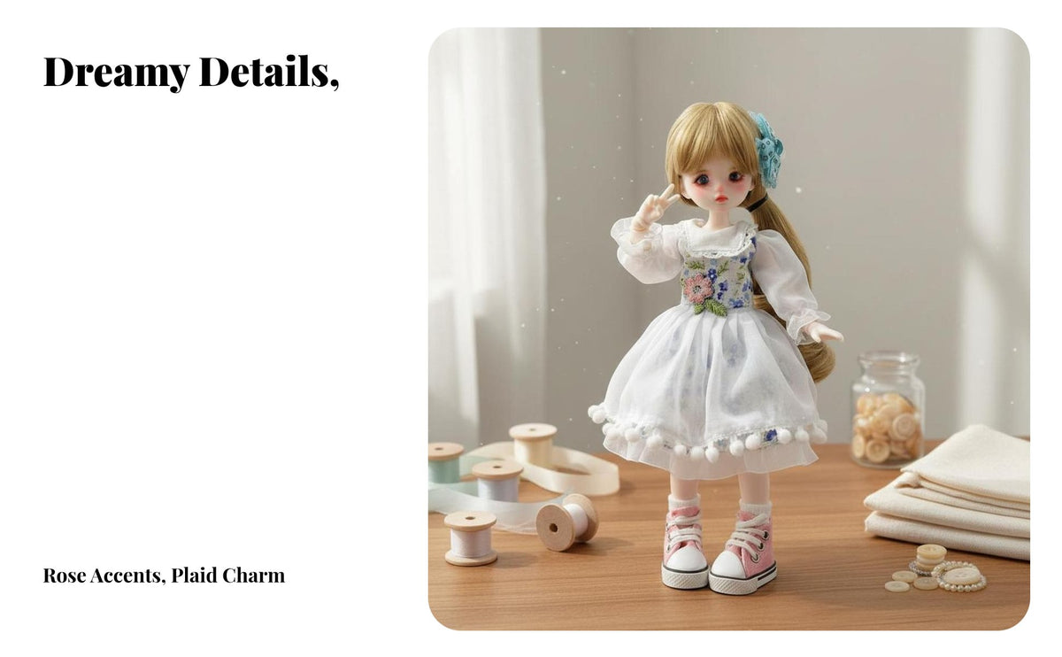 BJD Doll Clothes Stylish Look BJD Doll Outfit Fashionable Outfits