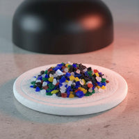COE90 Fusing Glass Hot-Melt Microwave Kiln Glass Pieces for Home Studio