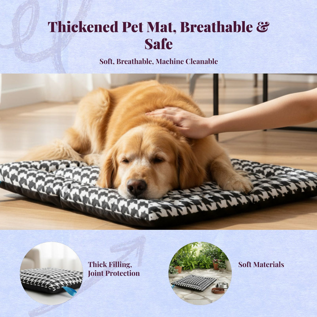 Waterproof Oxford dog bed, easy clean