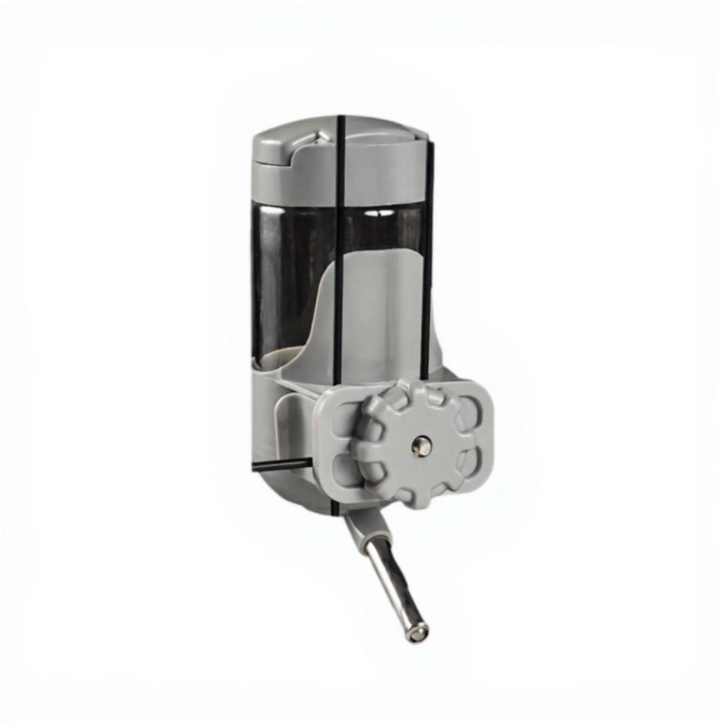 Dog Water Dispenser, Hanging Automatic Pet Water Bottle, Leak-resistant Rolling sphere Spout, Enclosure Hydration