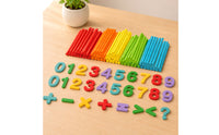 Math Learning Toy Logical Thinking Counting Sticks Set Color Recognition