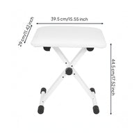 Keyboard Bench Height Adjustable Locking Knob Padded Keyboard Bench