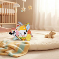 Educational Sensory Rattle Easy to Grip for Playtime, Infants 0-6 Months