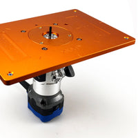 Router Table Insert Plate Anodized Power Tool Part Rust-Resistant for Workshop