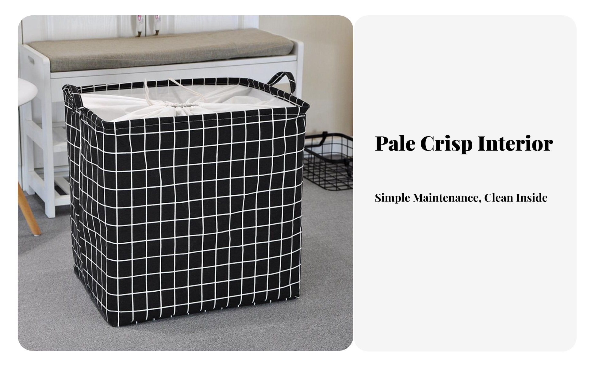 creaturethe contentsed Nursery Basket Large Capacity creature Face Drawstring Hamper