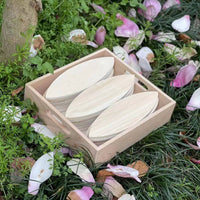 Petals Block Set Low Structure Wooden Petals Blocks Opening Ended Play Stacking Flower Pieces for Kindergarten Children, Preschoolers, Home, Classroom