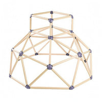 Geodesic Climbing Dome Square Stage Indoor Climbing Dome Multi-Sided Base for Children