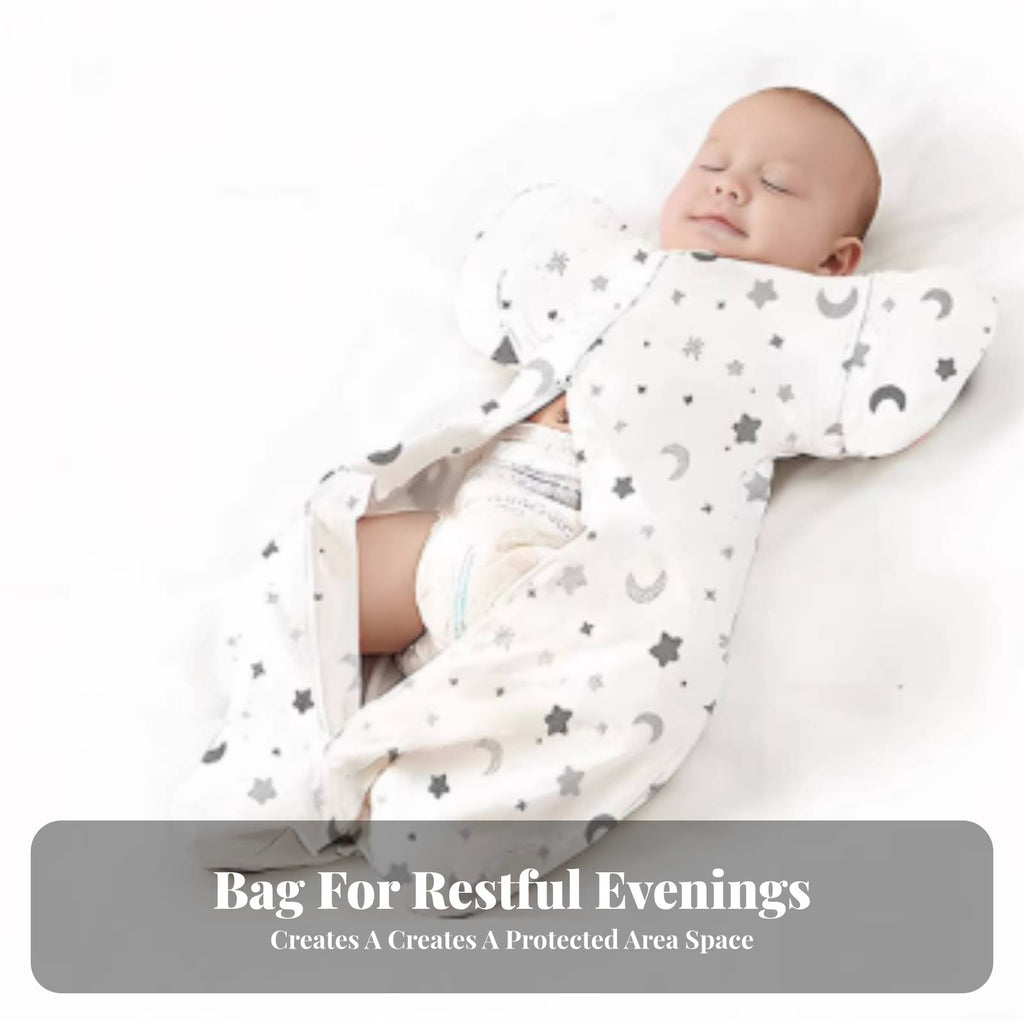 hands-ups-up fasten-and-wrap snug-fitting sleeping bag Soft and Stretchy for rest Time, Newborns