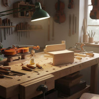 Violin Bridge Repair Board Hardwood Wood Music Accessory Safeguarding