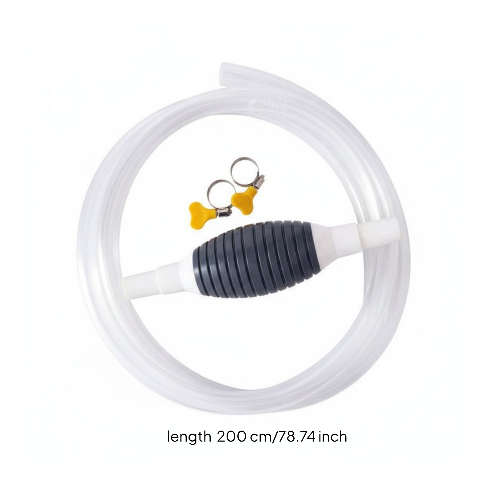 Aquarium Water Changer Large Flow Manual Siphon Pump