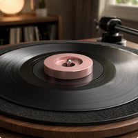 45 RPM Adapter Machined Metal Audio Accessory Round Circle