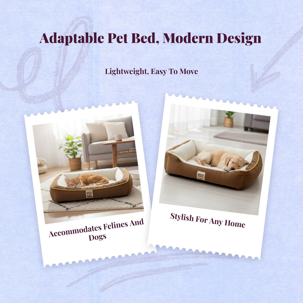 Air Fiber Pet Sofa, Removable Cover