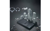 Cityscape Display Stage Dynamic Posing Robot Model Battle Diorama Easy Assembly Articulated Figure Support Stand for Hobbyists, Toy Photography