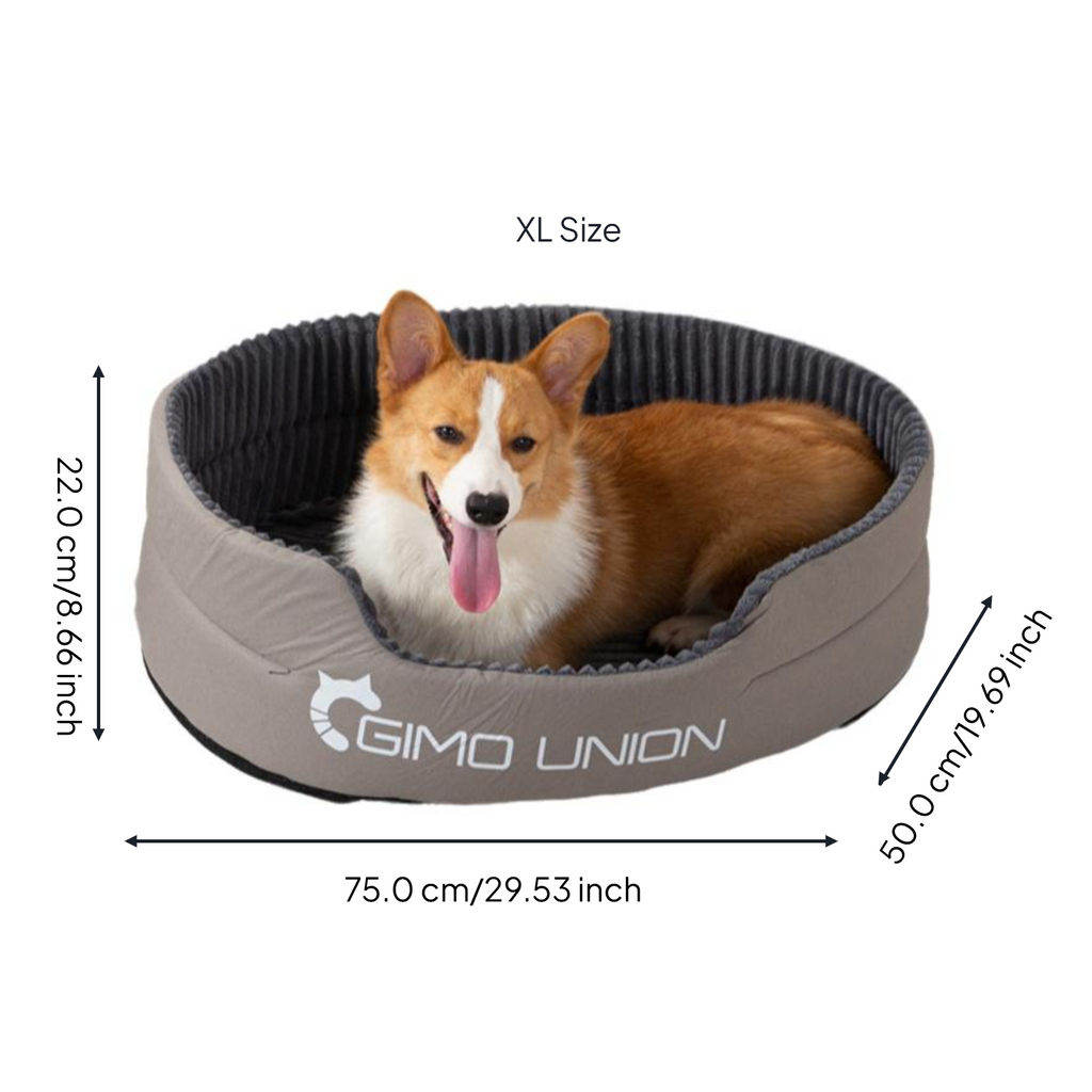 Orthopedic washable dog bed