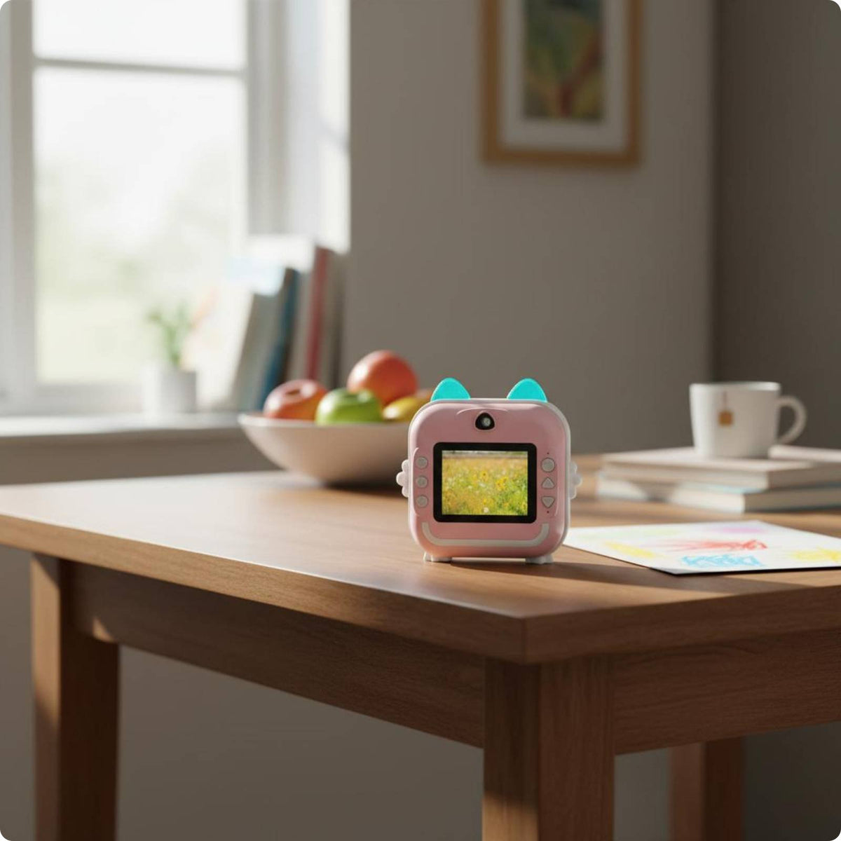 Kids Instant Print Camera Gift Idea Children's Gadget High-Resolution Image