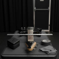 Guitar Neck Notched Straight Ruler Precision Machined Notched Fret Gauge