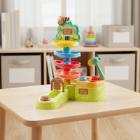 18 Pieces Children's Ball Path Toy Early Education for Children 3-6