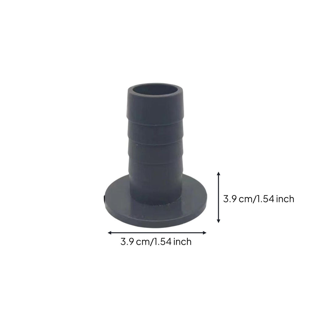 Aquarium plastic pump adapter