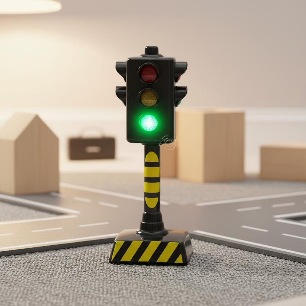 Toy Traffic Light Realistic Design Simulation Traffic Light for Classroom