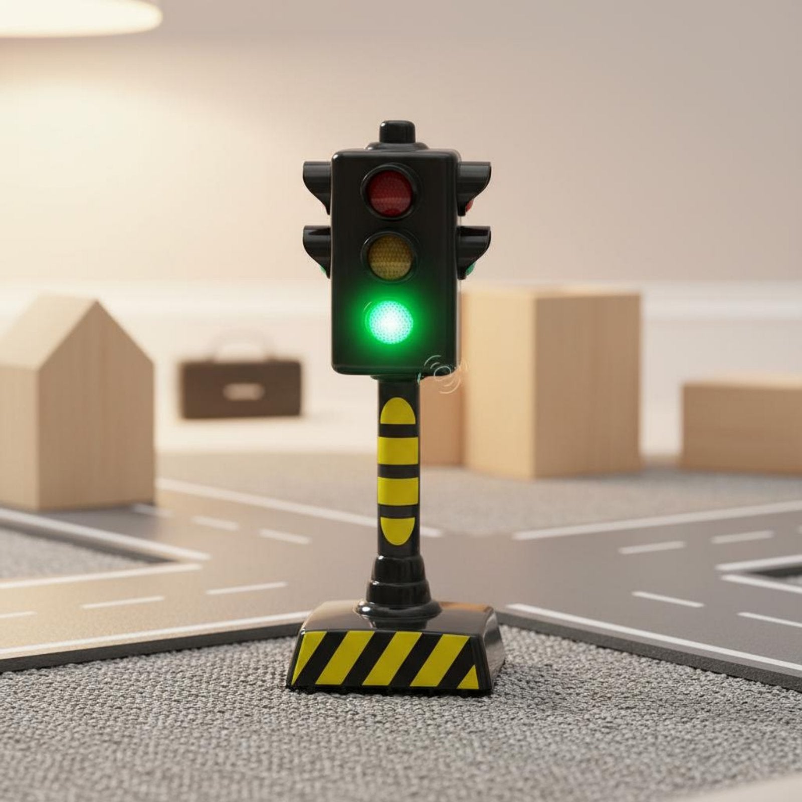 Toy Traffic Light Realistic Design Simulation Traffic Light for Classroom