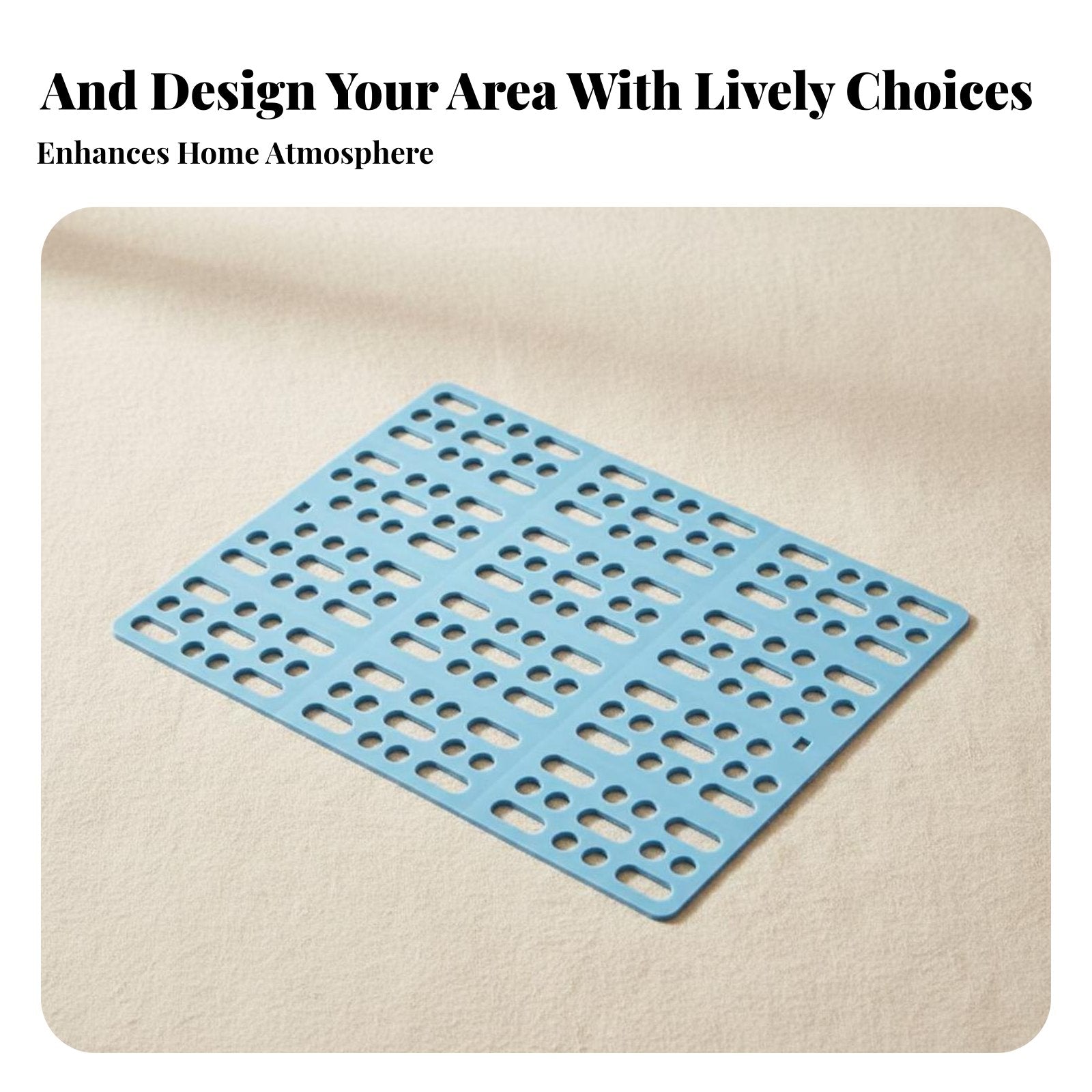 connectable lattice Mat chew-resistant Slatted Crate Insert Foot Protection