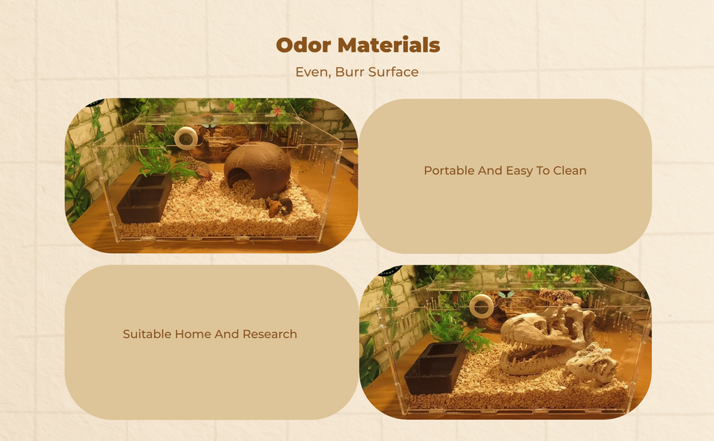 Ventilated gecko terrarium