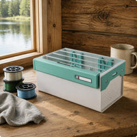 Fishing Line Spool Box Side Handles Fishing Spool Box Hard Shell