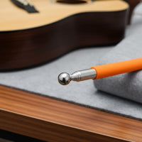 End Pin Installation Rod Orange Handle Guitar Pickup Installer Fine Point Instrument Jack Installer for Luthiers