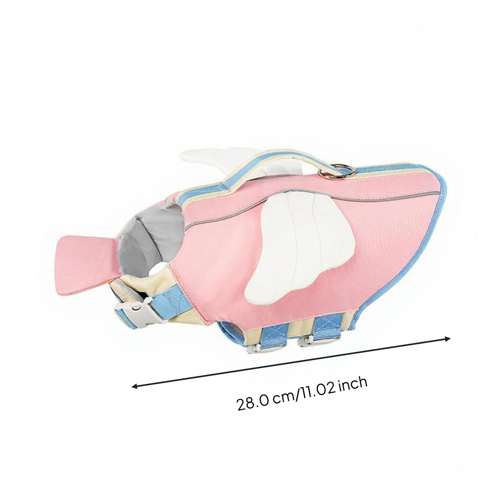 High-buoyancy dog life jacket