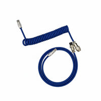 Connector Keyboard Cable High Speed Data Transfer Coiled Keyboard Cable for Gaming Enthusiasts, Gaming Environment, Office Desk