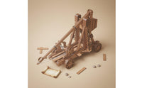 DIY Wooden Trebuchet Kit Detachable Design Counterweight Model Kit for Teens