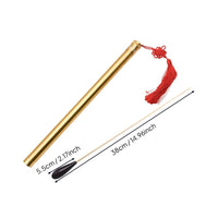 Orchestral Baton Solid Wood Conducting Baton Tube Set Balanced Weight Wooden Conductor Rod for Conductors