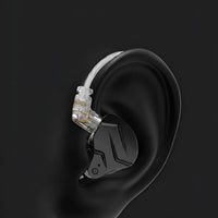 Metal Earbud Headphones with Voice Pickup Inner-Ear Gaming Headset for Computer