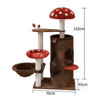 Toadstool Feline Tree Soft Material Pet Furniture Stable Base