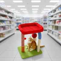 Soft Feline Tree Indoor Use Pet Furniture Space-Saving