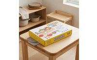 Pretend Kitchen Stove Child-Sized Wooden Cooking Toy Painted Surfaces