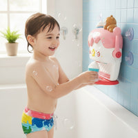 Ice Cream Bubble Machine Safe Ice Cream Foam Maker for Toddlers, Kids