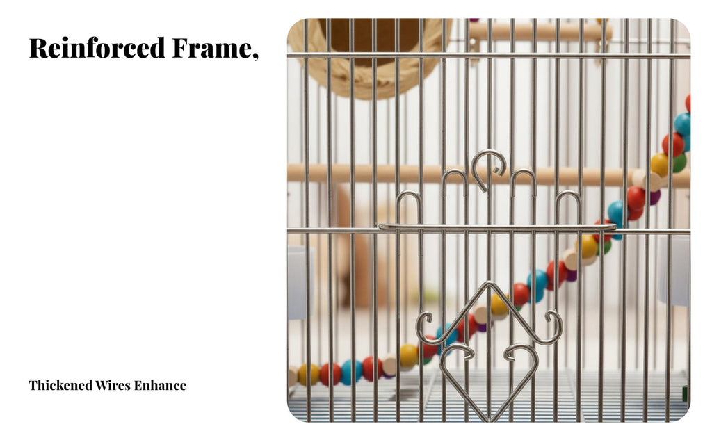 Large Myna House Includes Accessories avian enclosure Easy to Clean for exteriordoor, Home