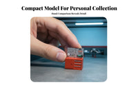 1/64 Scale Tool Cabinet Realistic Detail Model Repair Shop Tool Rack Improves Displays 1:64 Garage Accessories Set for Hobbyists