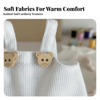 10cm Doll Outfit Handmade Doll Overalls Cute Designs Soft Toy Suspender Trousers for Hobbyists