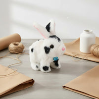Electric Rabbit Toy Lifelike Walking Rabbit Stuffed Cute for Gift