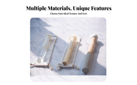 Crystal Singing Bowl Mallet Crystal Bowl Resonance Striker for Sound Healing Energy Cleansing Tools
