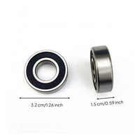 Tricycle Bearing Parts Metal Rear Hub Cap Covers Exposed Hardware for Children
