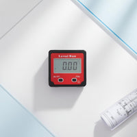 Digital Inclinometer Auto-Rotating Screen Ferrous Angle Gauge for Construction