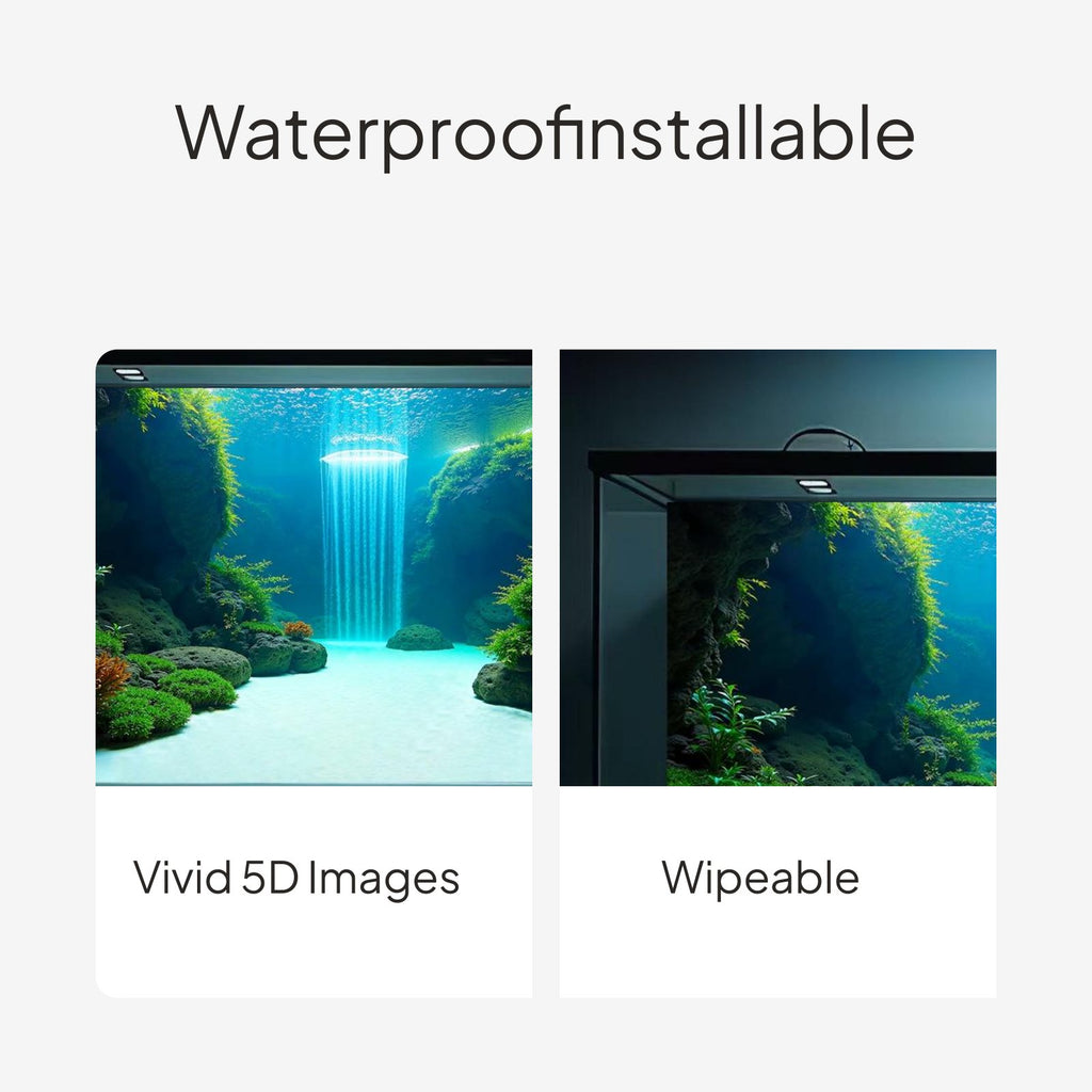 5D HD Aquatic Habitat Pressure-Sensitive Wallpaper