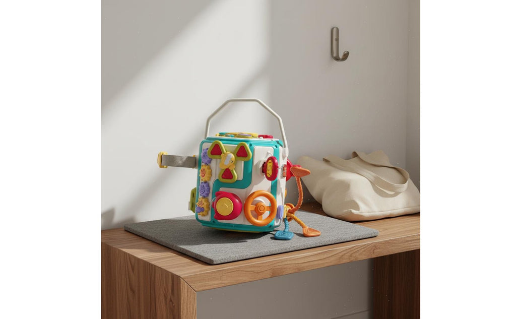 Multi-Sided Baby Learning Toy Rounded Edges Musical Light Toy Educational