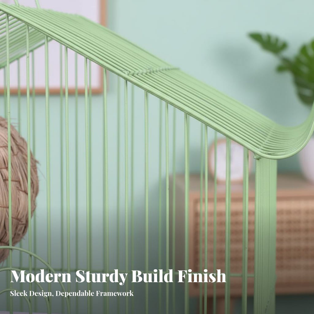 Rolling Parrot enclosure Large Size avian Enclosure Breeding Design for Indoors, Home
