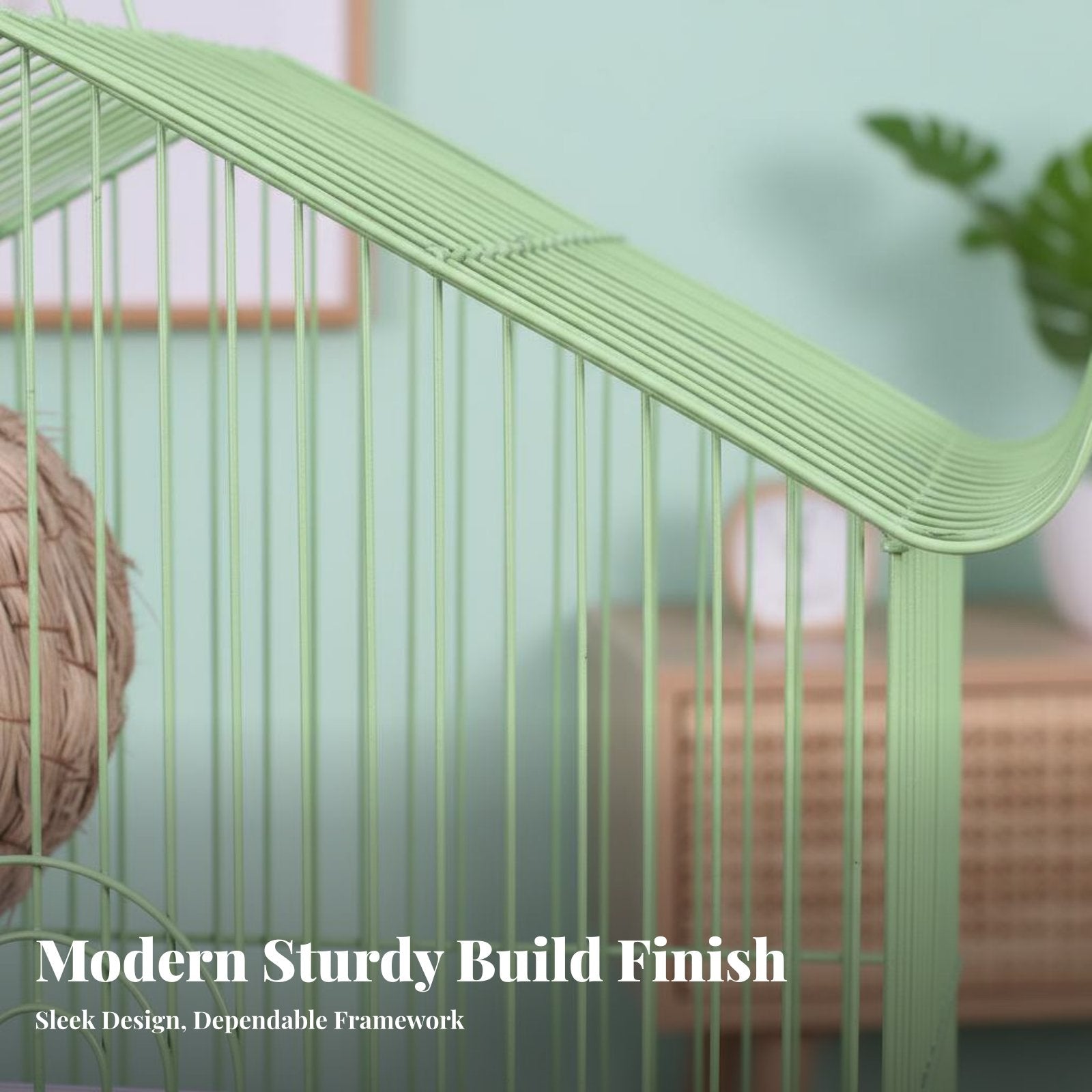 Rolling Parrot enclosure Large Size avian Enclosure Breeding Design for Indoors, Home