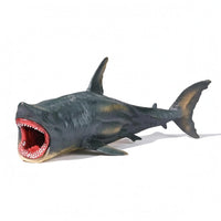 Megalodon Figurine Textured 3D Ornament PVC Plastic