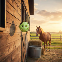 Hanging Hay Feeder Ball Slow Feeding Hay Feeder Ball Food Material Animal Gear for Pasture